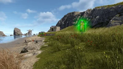 Buy external Rust cheats: safer loader delivery — undetected Rust cheats ESP aimbot gameplay screenshot